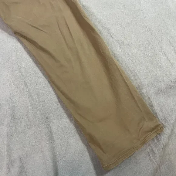 Lee Extreme Motion Pants Mens Size 34x30 Straight Fit Tapered Leg Tan Stretch - Picture 13 of 15